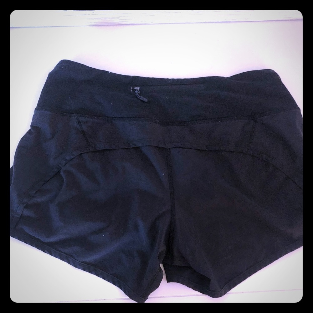 Black Lululemon shorts